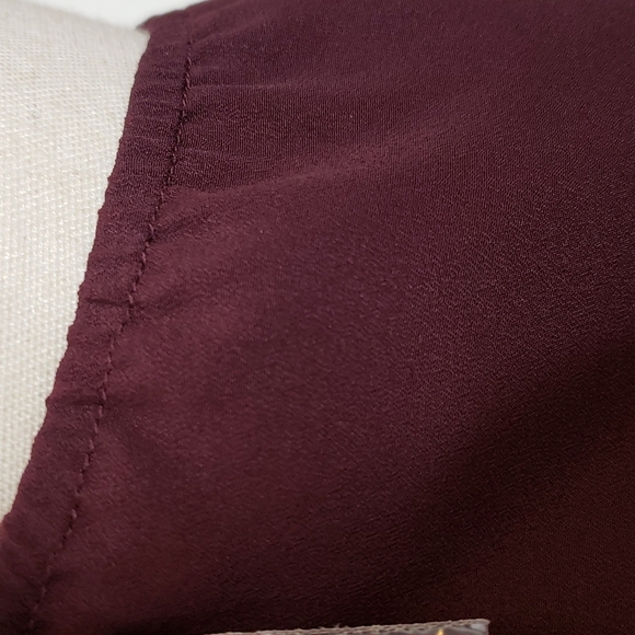 NEW Merona Eggplant Halter Dress Bare Shoulder Classic Bow Barbiecore Formal - Picture 5 of 10